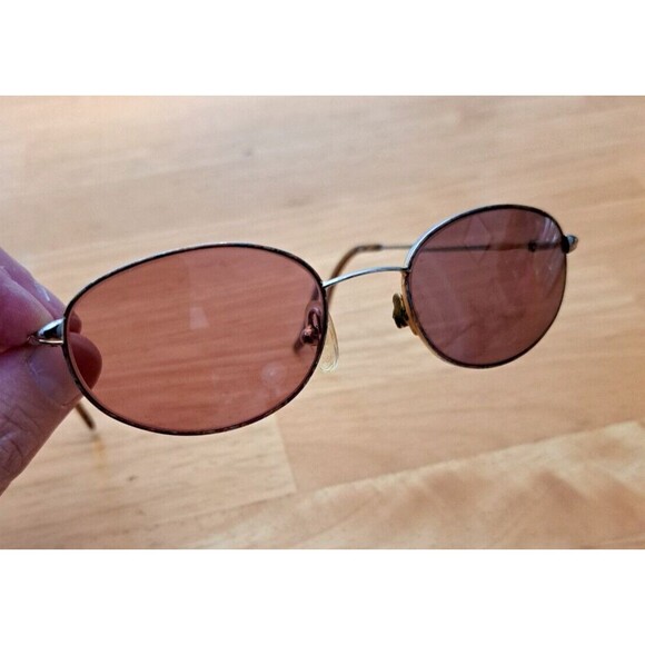 Catherine Deneuve Eyeglasses Frames CD-118 BRN 135 Gold/Pink Oval Flex Hinge - Picture 2 of 12